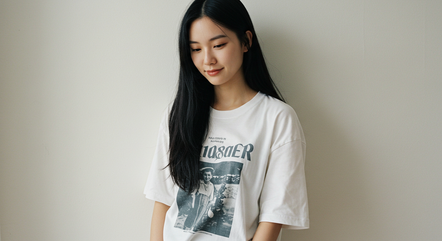 ビッグシルエットTシャツのオリジナル作成のコツとオススメの印刷サービス